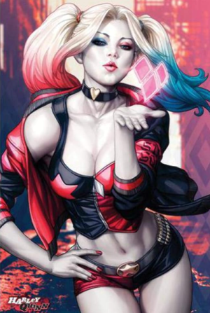 HARLEY QUINN KISS